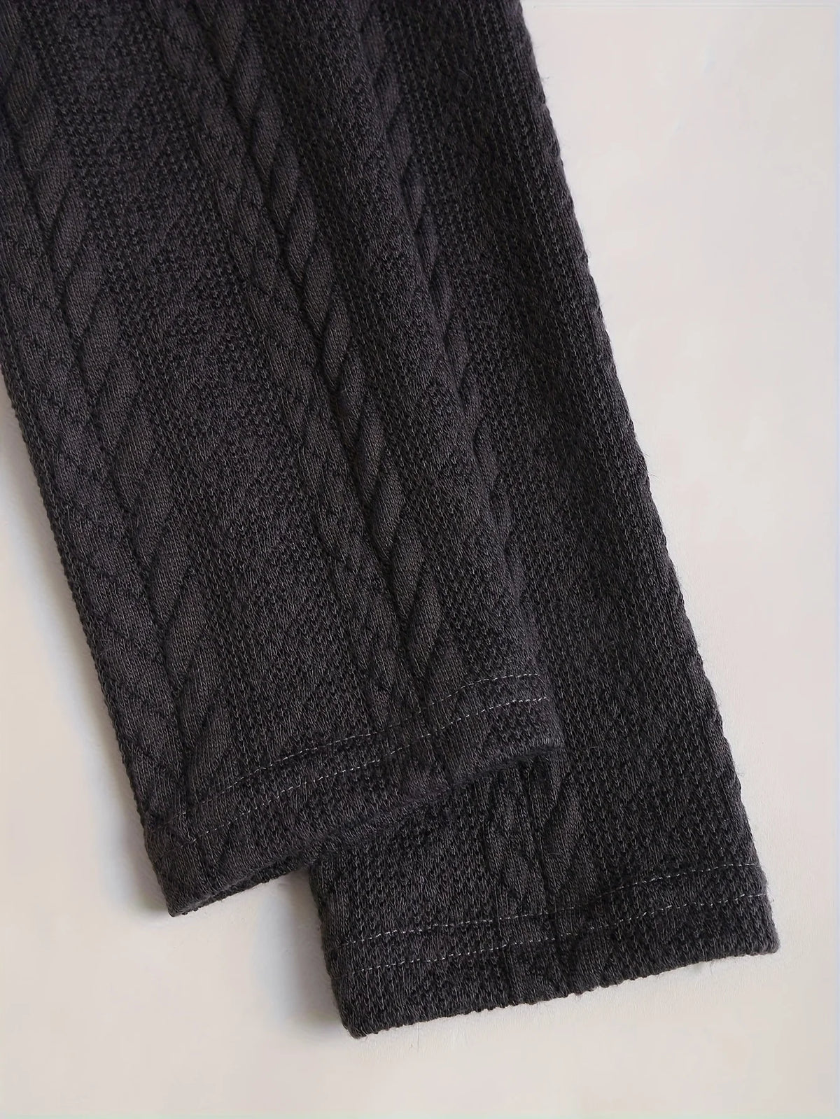 Robe Tricotée Carreaux Épaules Dénudées – Style Vintage, Grande Taille
