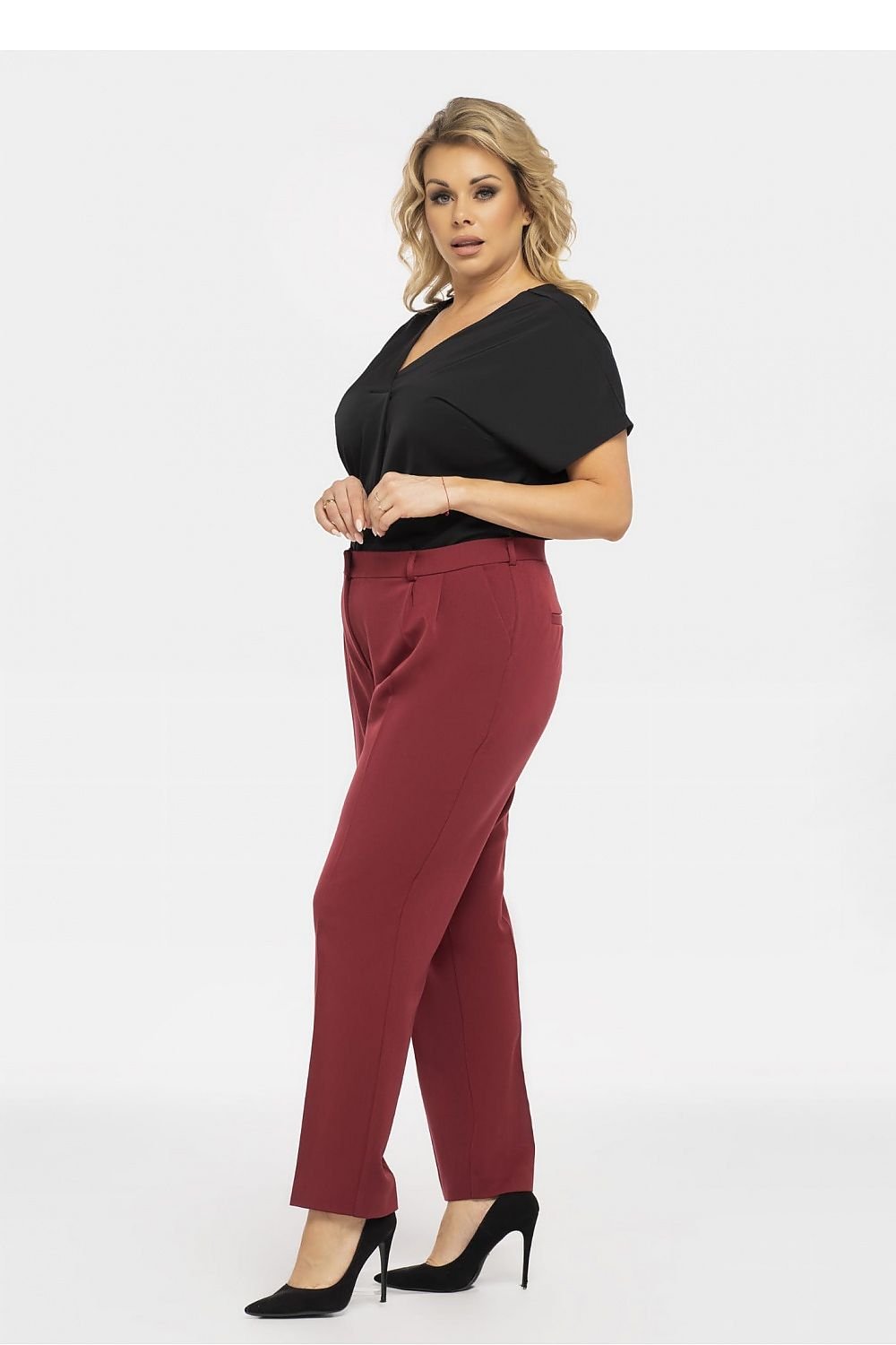 Plus size pants model 190932 Karko
