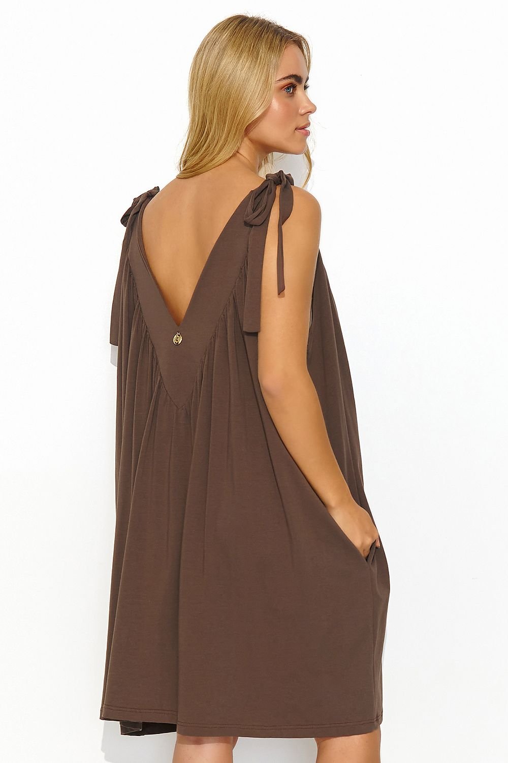 Day dress model 194350 Makadamia
