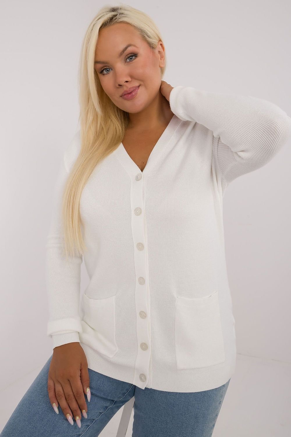 Plus size sweater model 201406 Factory Price