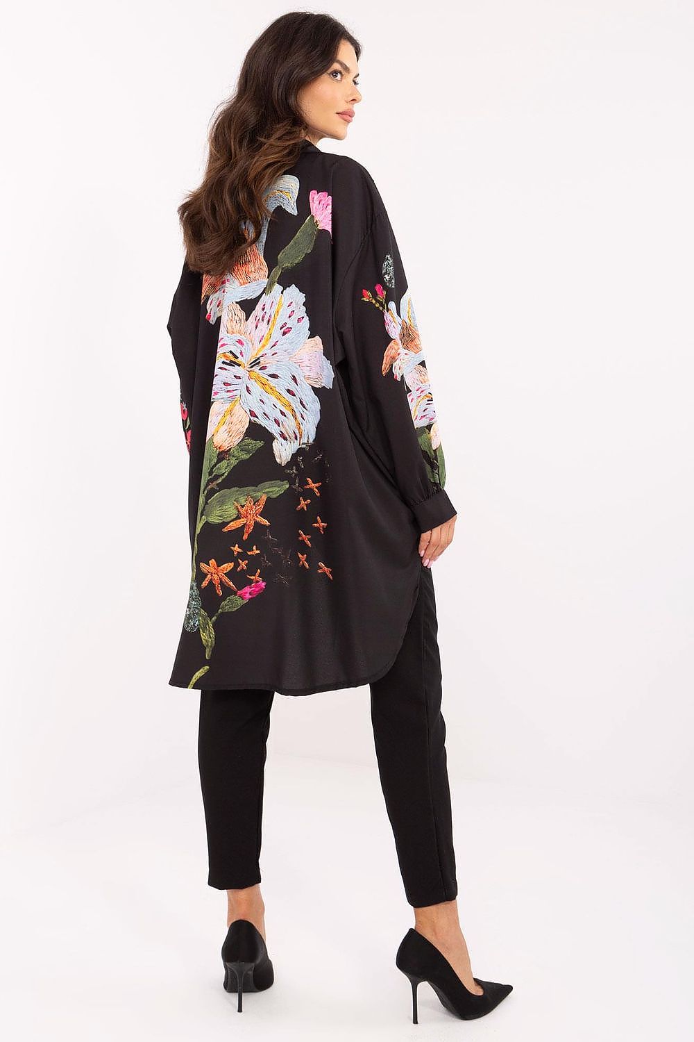 Chemise manche longue model 207604 Italy Moda