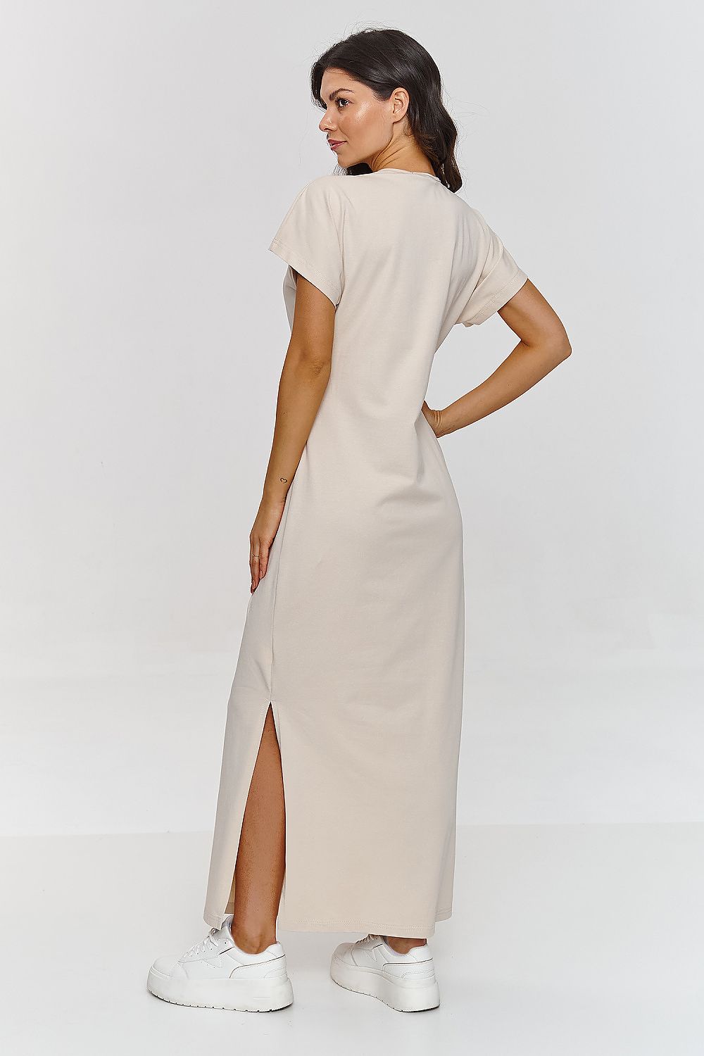 Robe de jour model 209855 Makadamia