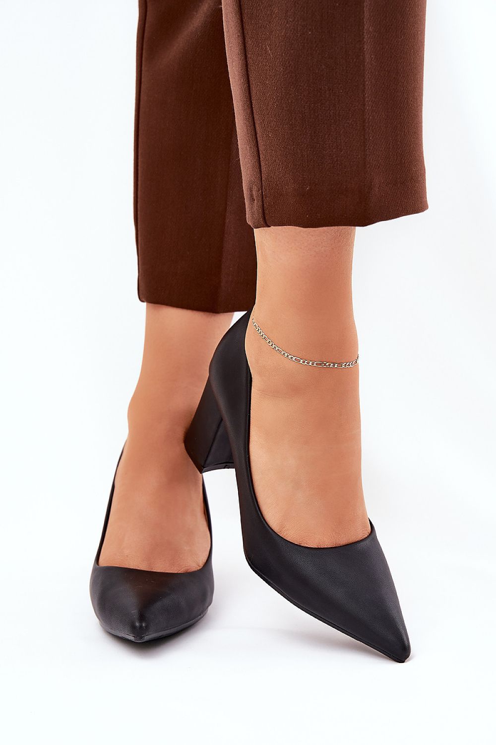 Escarpins talon large model 211073 Step in style