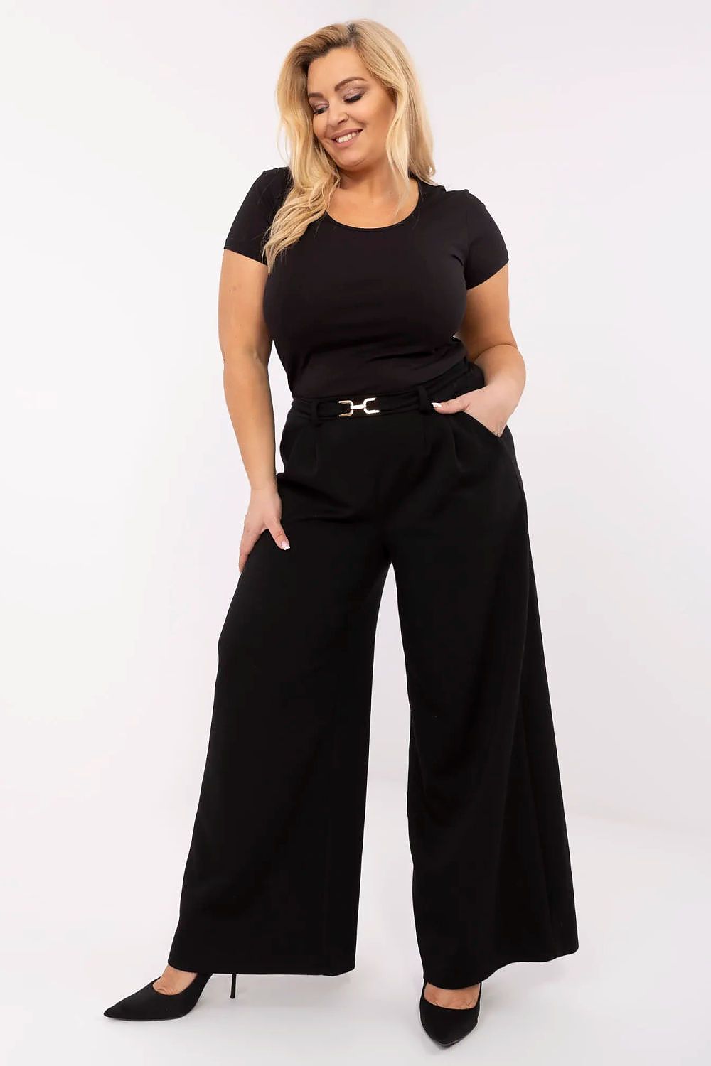 Plus size T-shirt model 211764 Relevance