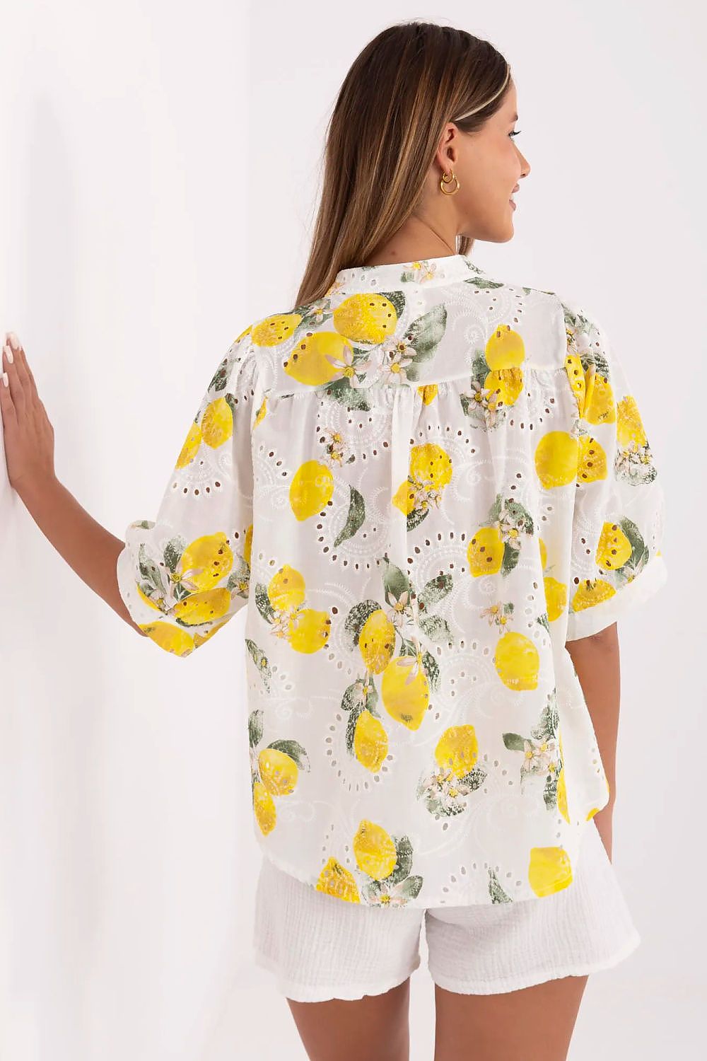 Chemise manche courte model 213782 Italy Moda