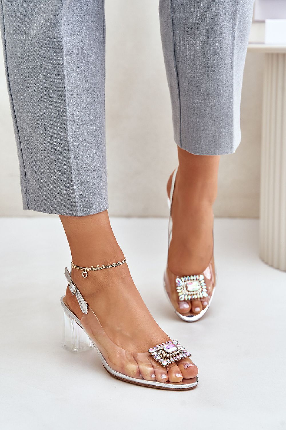 Sandales à talons model 215722 Step in style