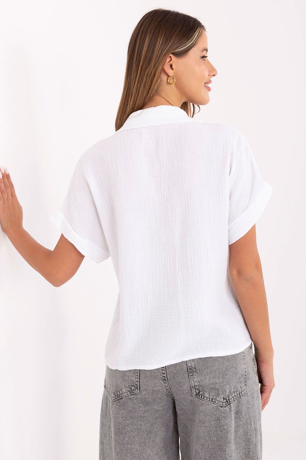 Chemise manche courte model 215930 Italy Moda