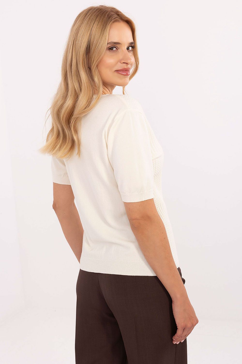 Pull à manches courtes model 216772 Factory Price