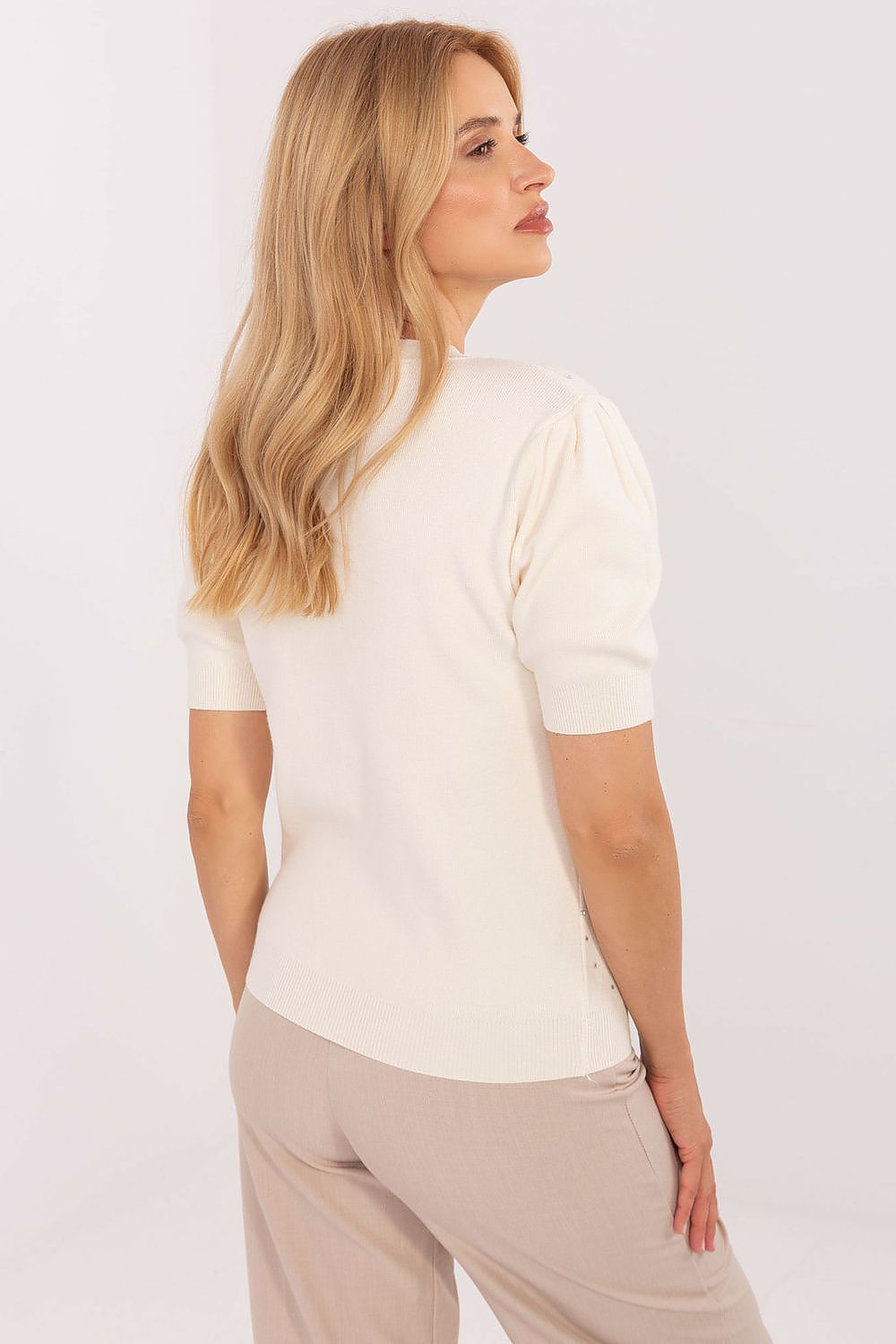 Pull à manches courtes model 216777 Factory Price