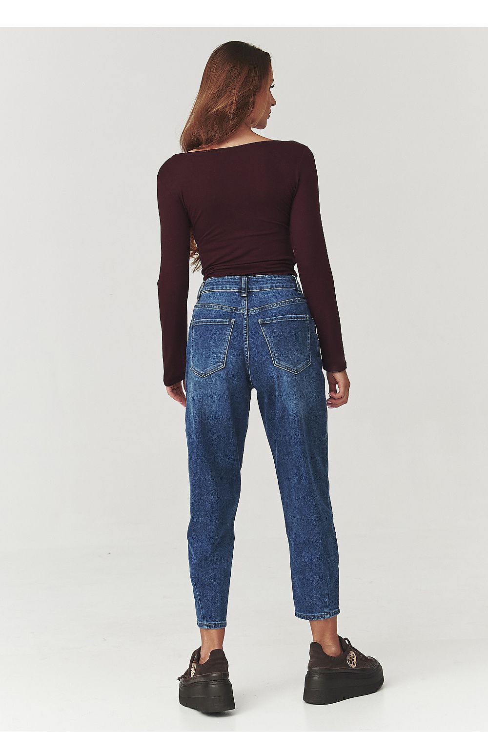 Chemisier model 219726 Makadamia