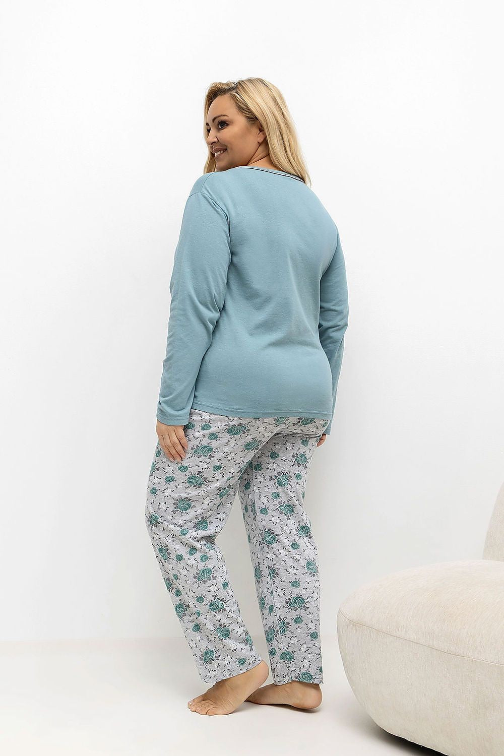 Pyjama Taille Plus model 221190 Forever Pink