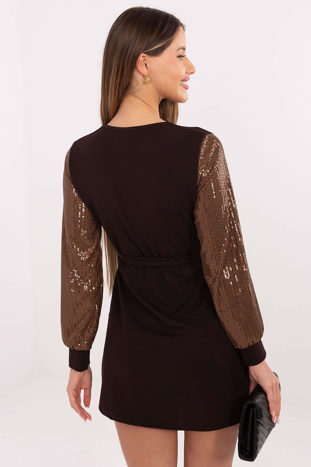Robe courte model 221559 Italy Moda