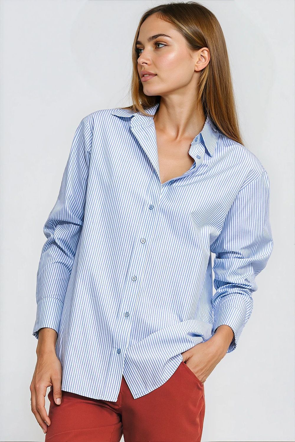 Chemise manche longue model 221731 Nife
