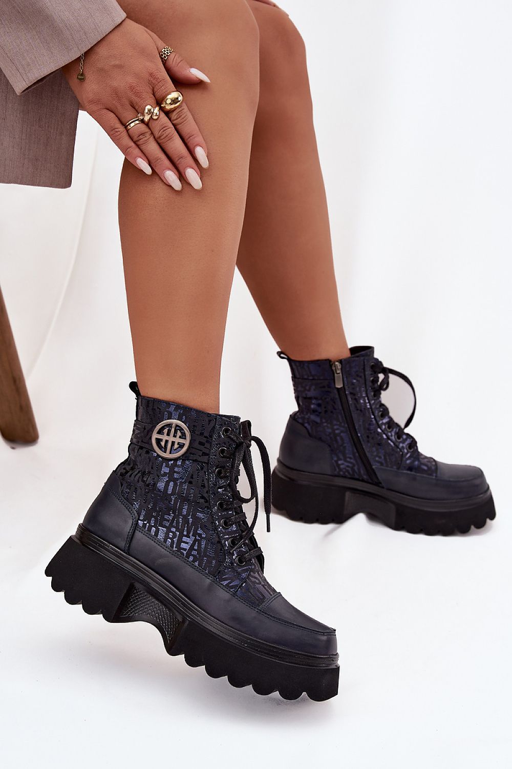 Bottes à plateforme model 222950 Step in style