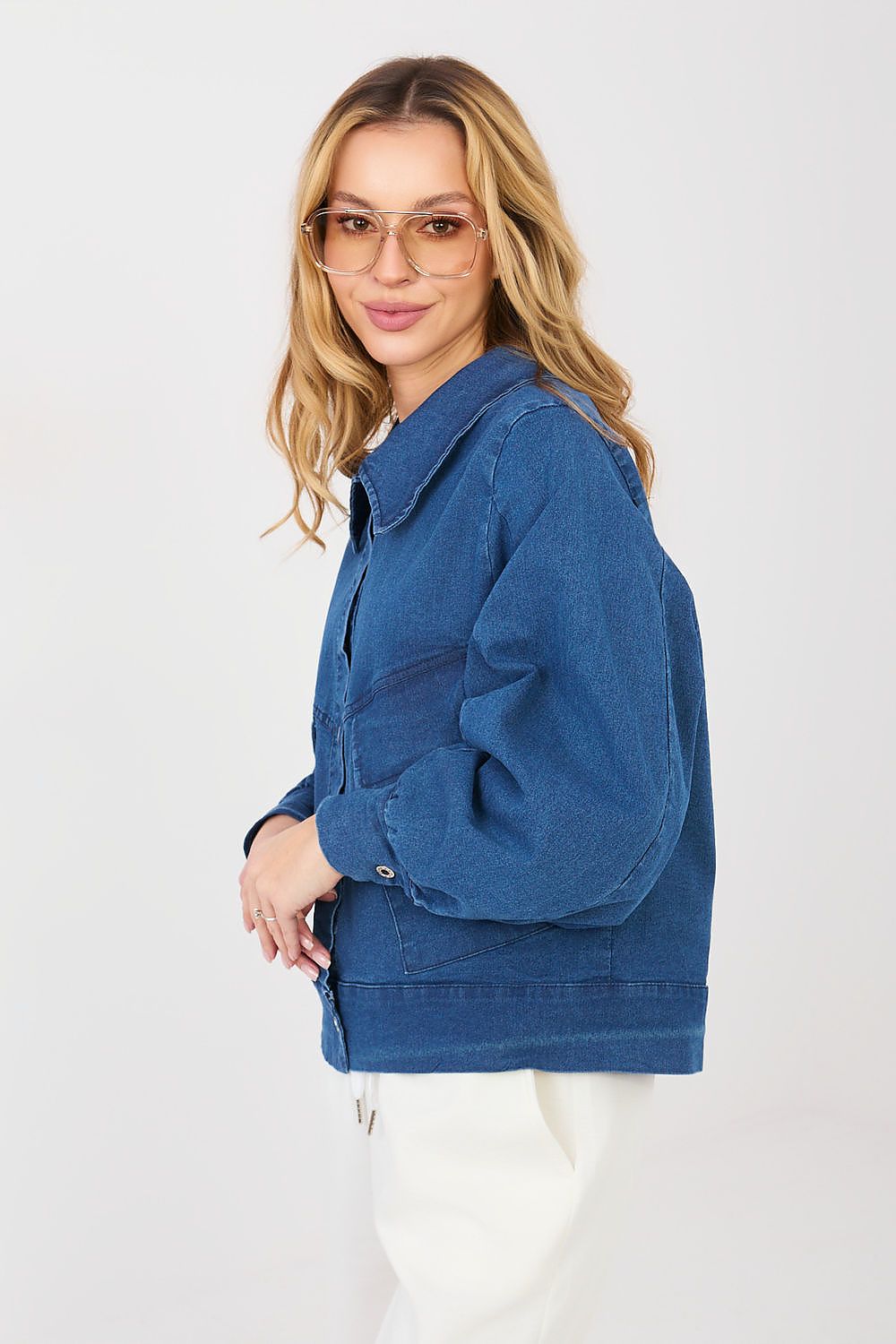 Veste en jean model 223953 Rue Paris