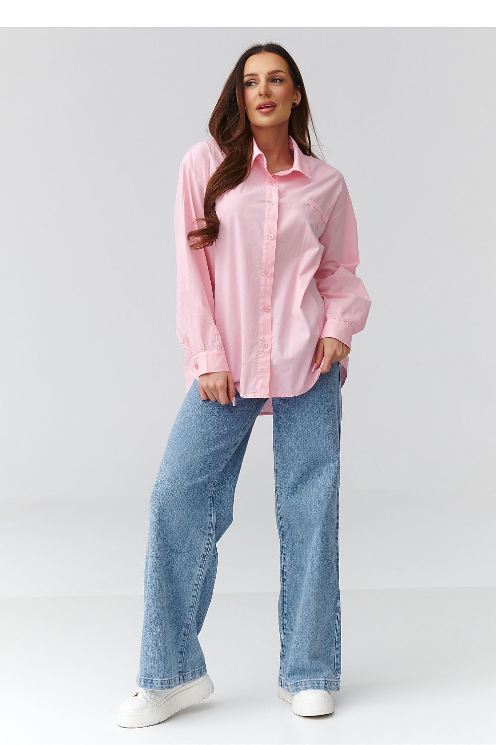 Chemise manche longue model 224100 Makadamia