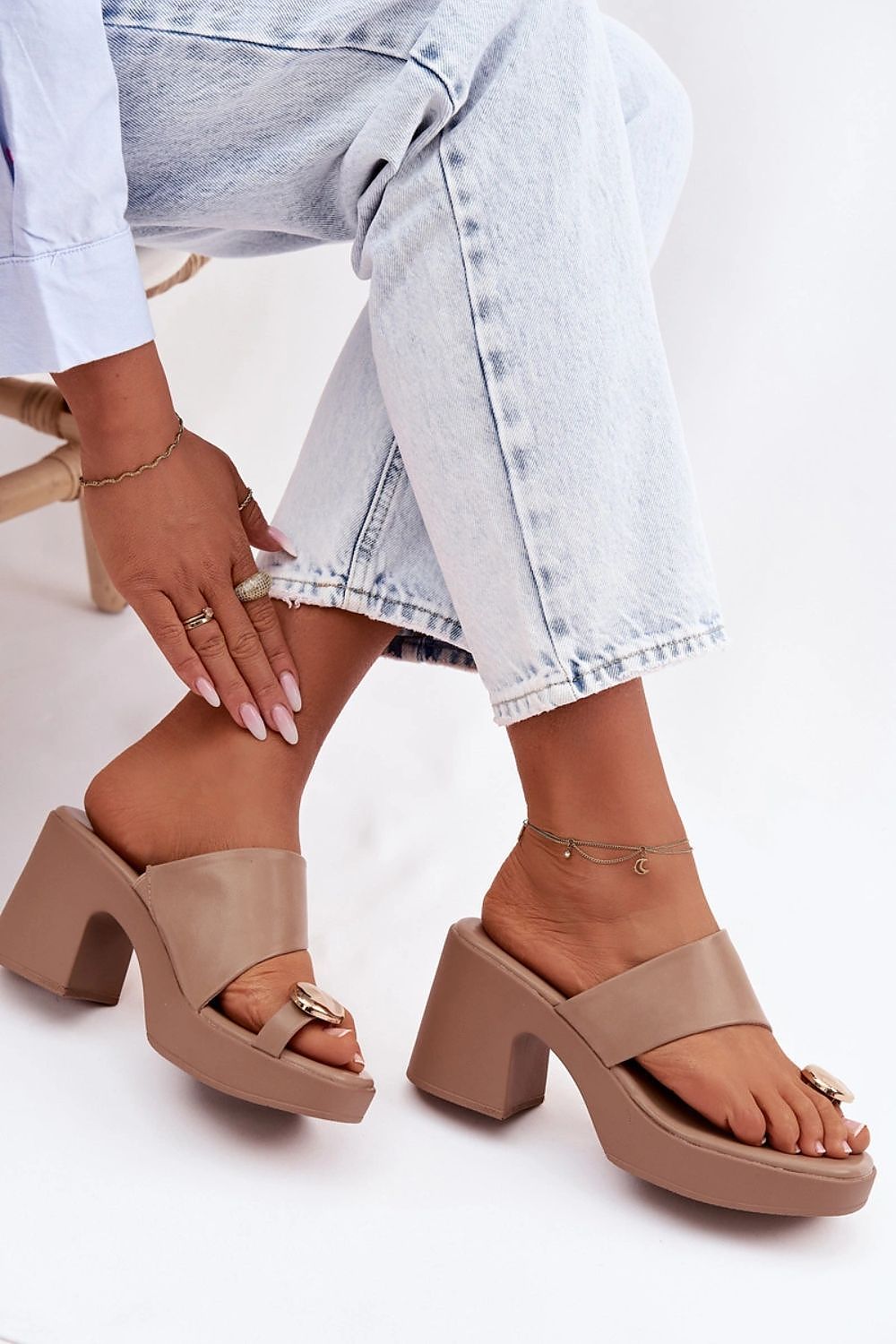 Des mules à talons model 225377 Step in style