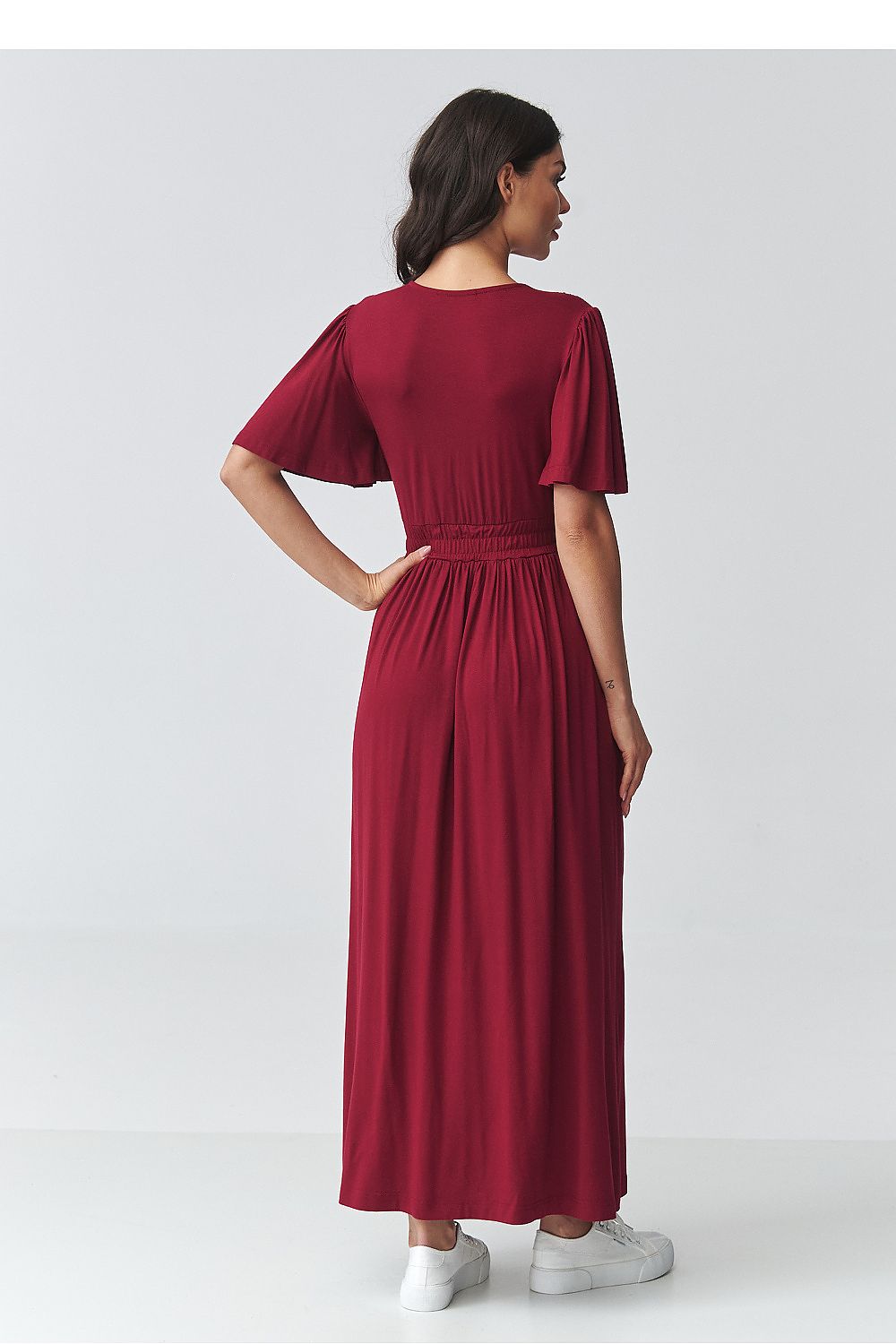 Robe de jour model 225651 Makadamia