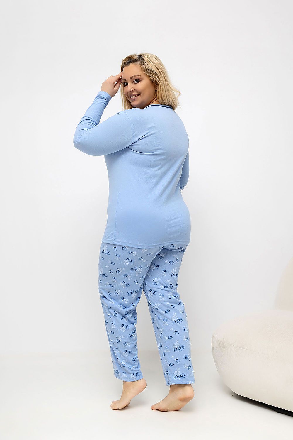 Pyjama Taille Plus model 226133 Forever Pink