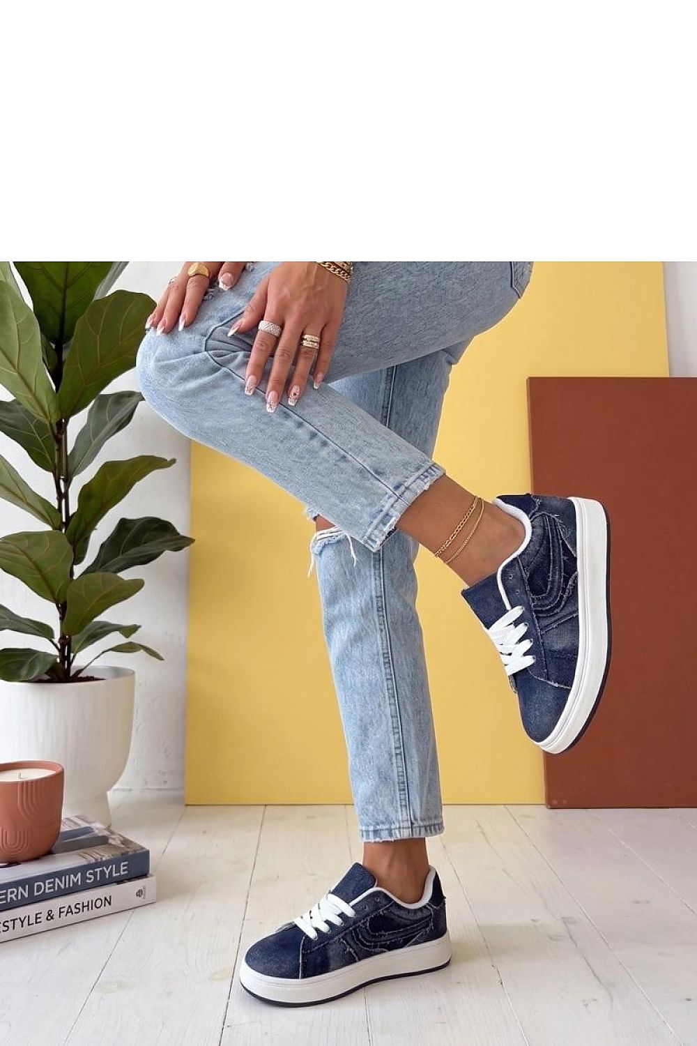 Baskets à plateforme model 227744 Solea