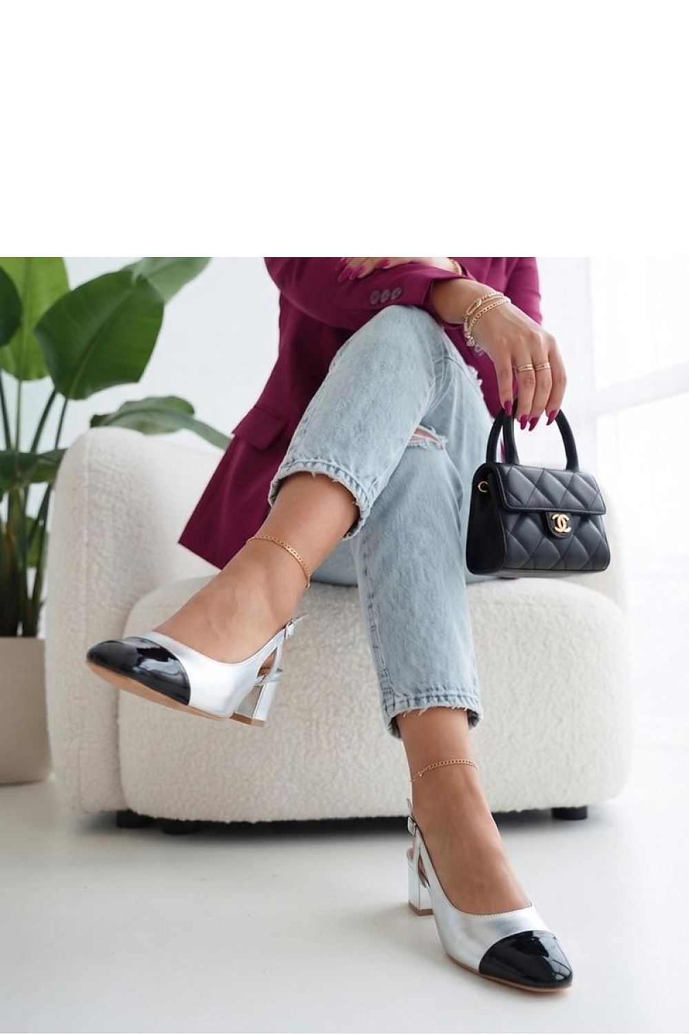 Escarpins talon large model 230485 Solea
