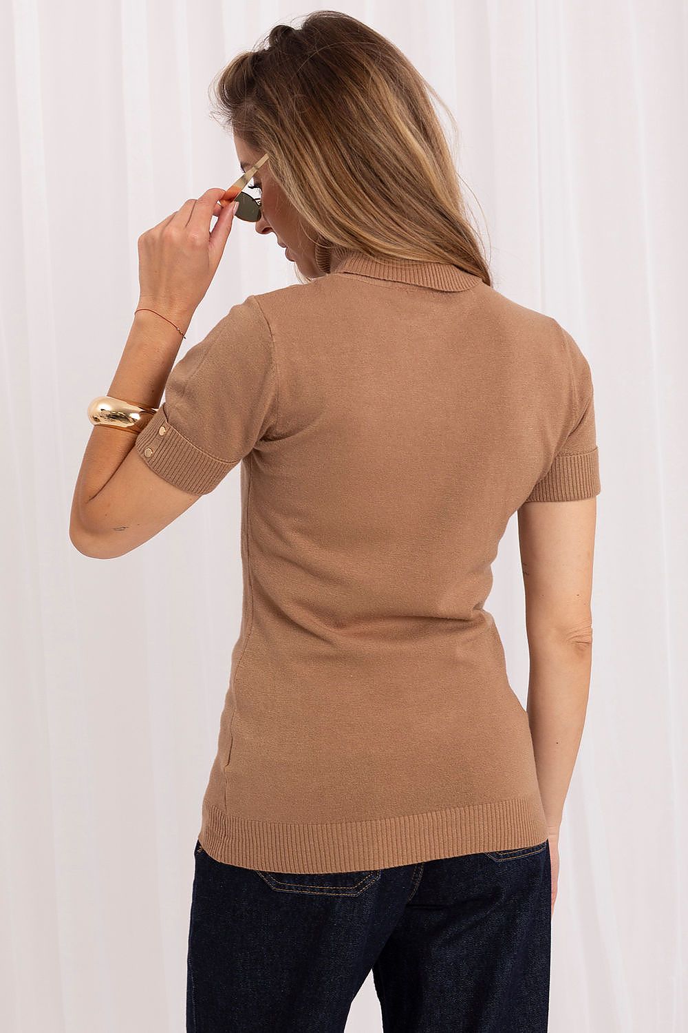 Pull à manches courtes model 230894 Italy Moda