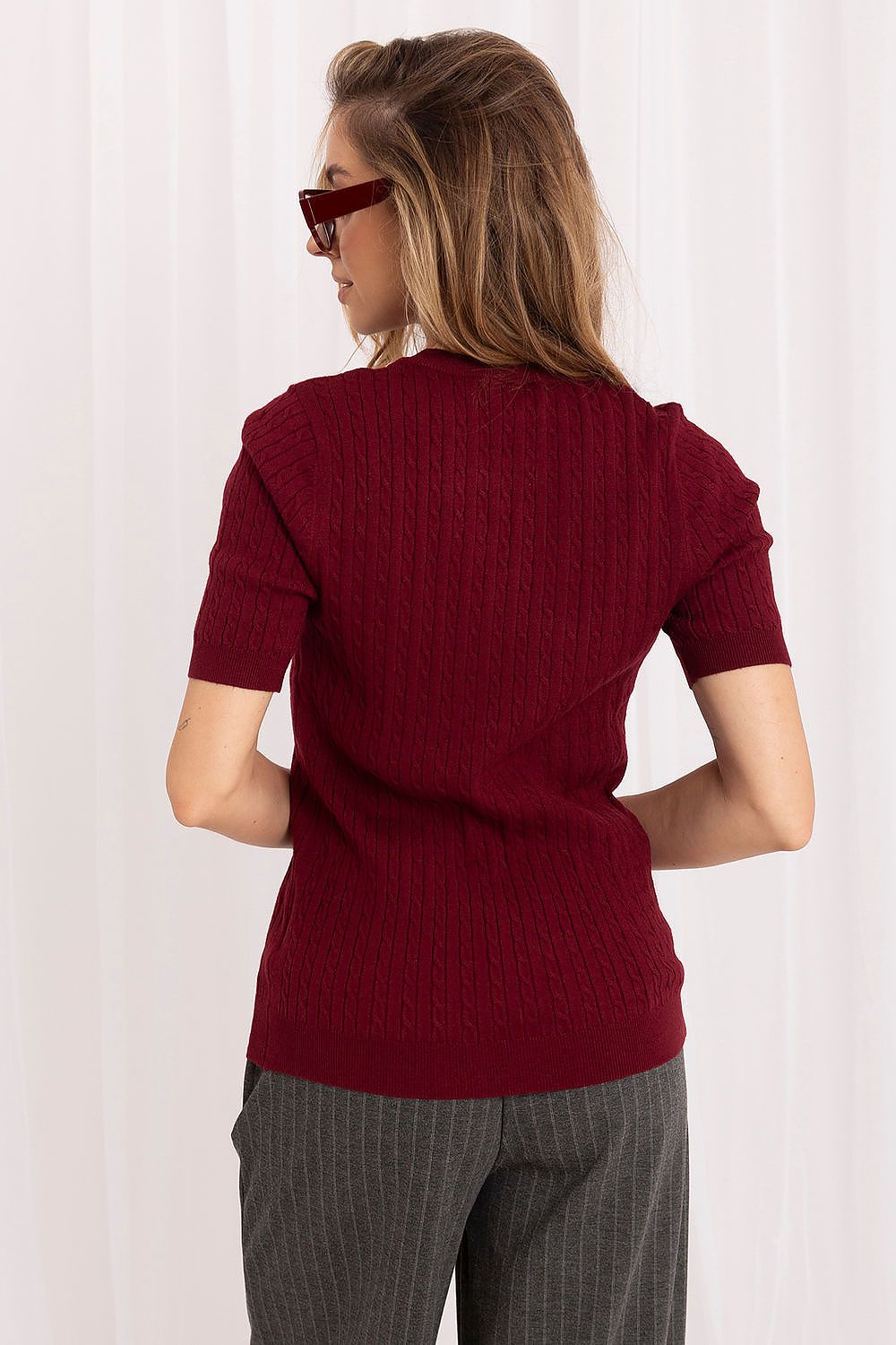 Pull à manches courtes model 230898 Italy Moda