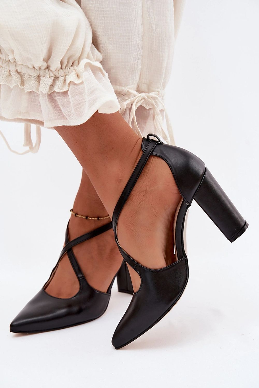 Escarpins talon large model 230968 Step in style