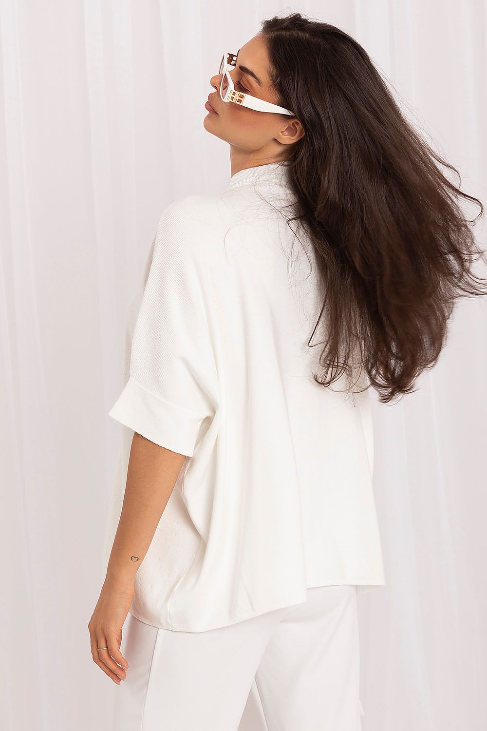 Pull à manches courtes model 231501 Italy Moda