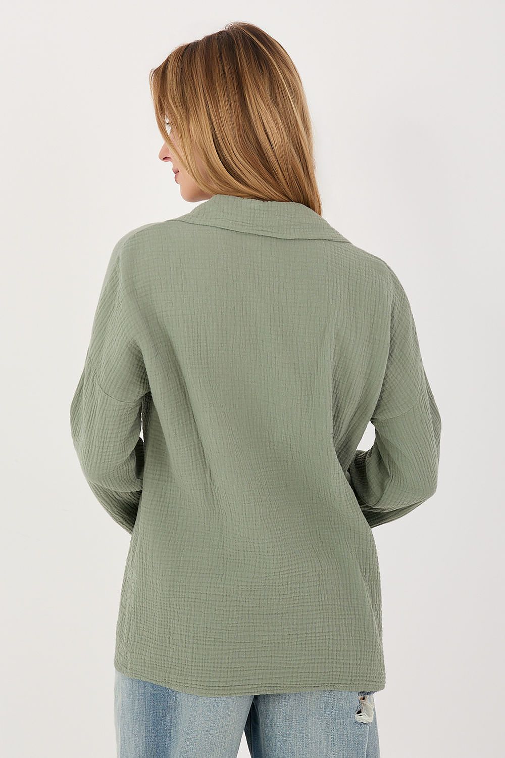 Chemise manche longue model 231509 Italy Moda