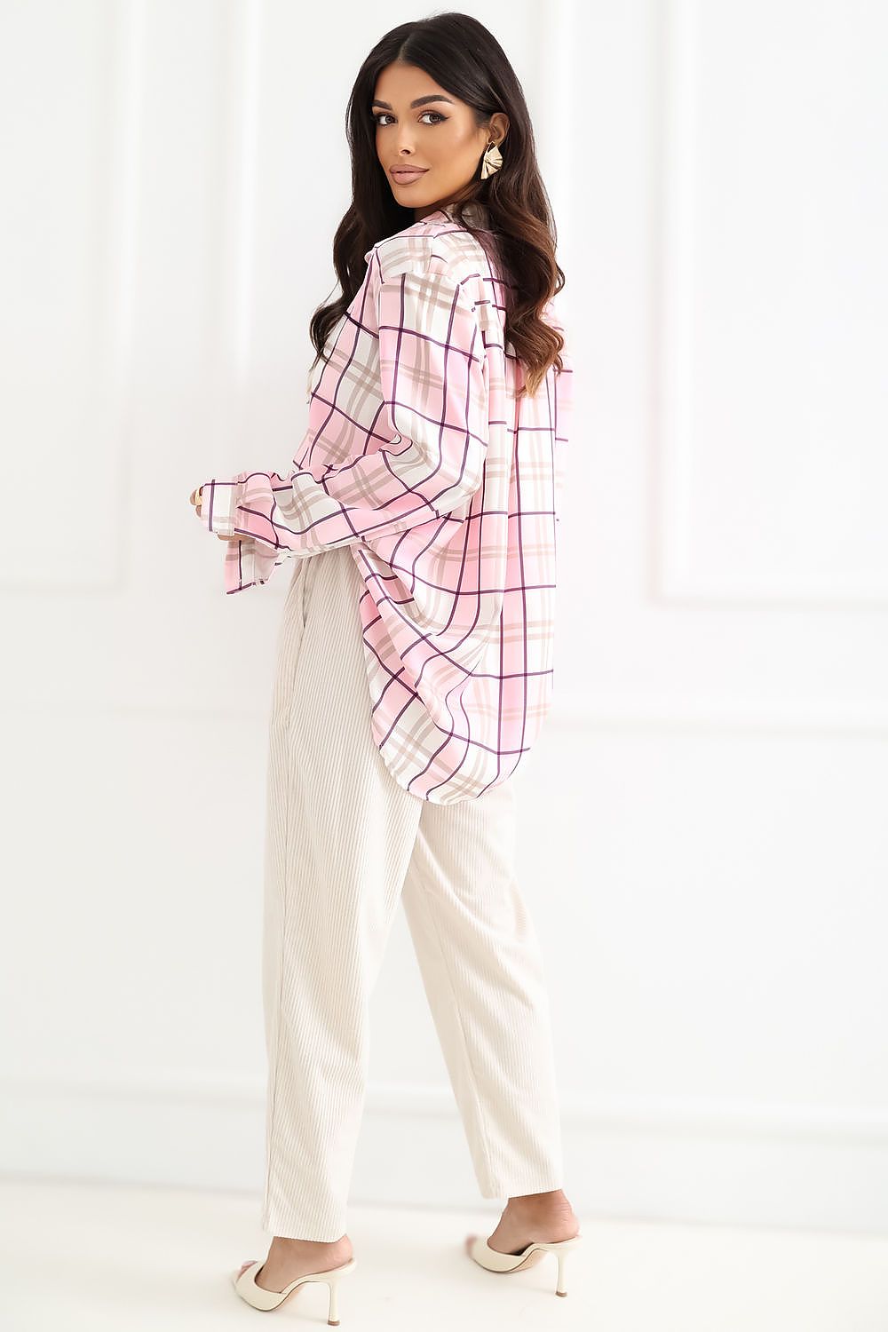 Chemise manche longue model 231512 Italy Moda