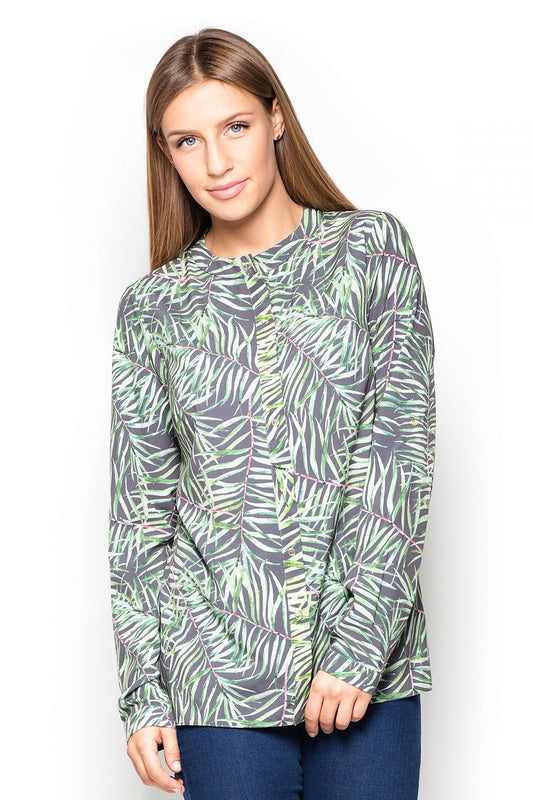 Chemise manche longue model 63918 Katrus