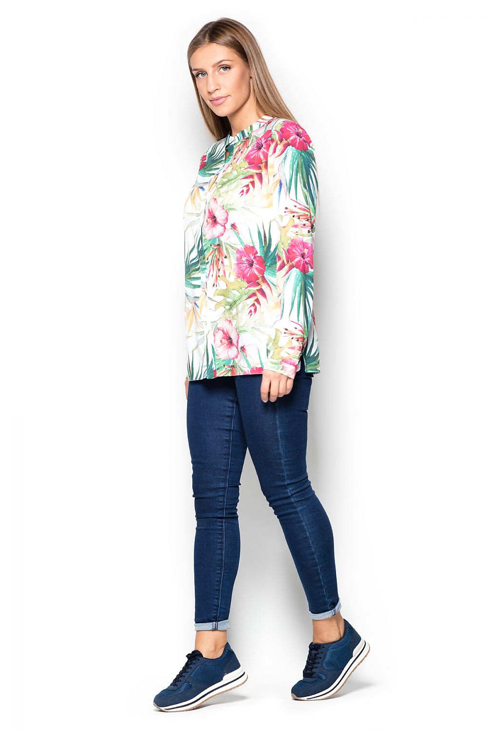 Chemise manche longue model 63918 Katrus