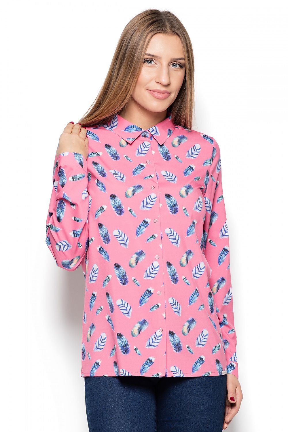 Chemise manche longue model 76988 Katrus