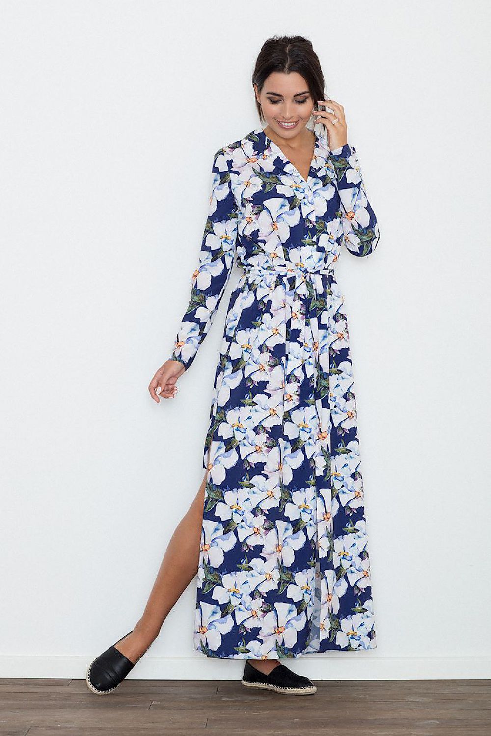 فستان نهاري موديل 111064 فيجل