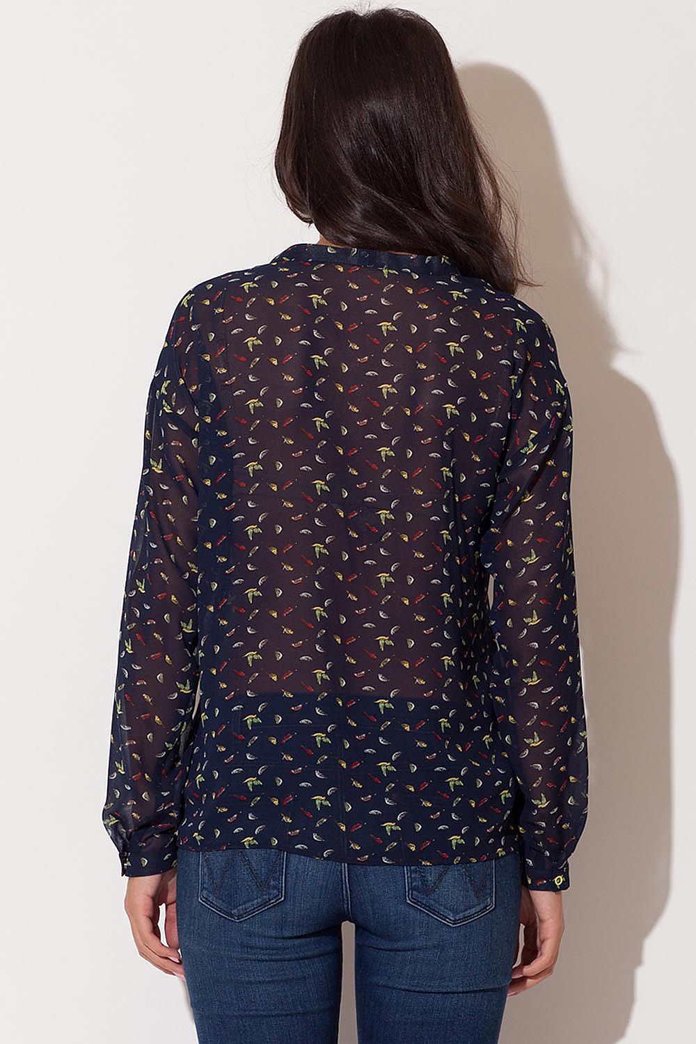 Chemise manche longue model 44034 Katrus