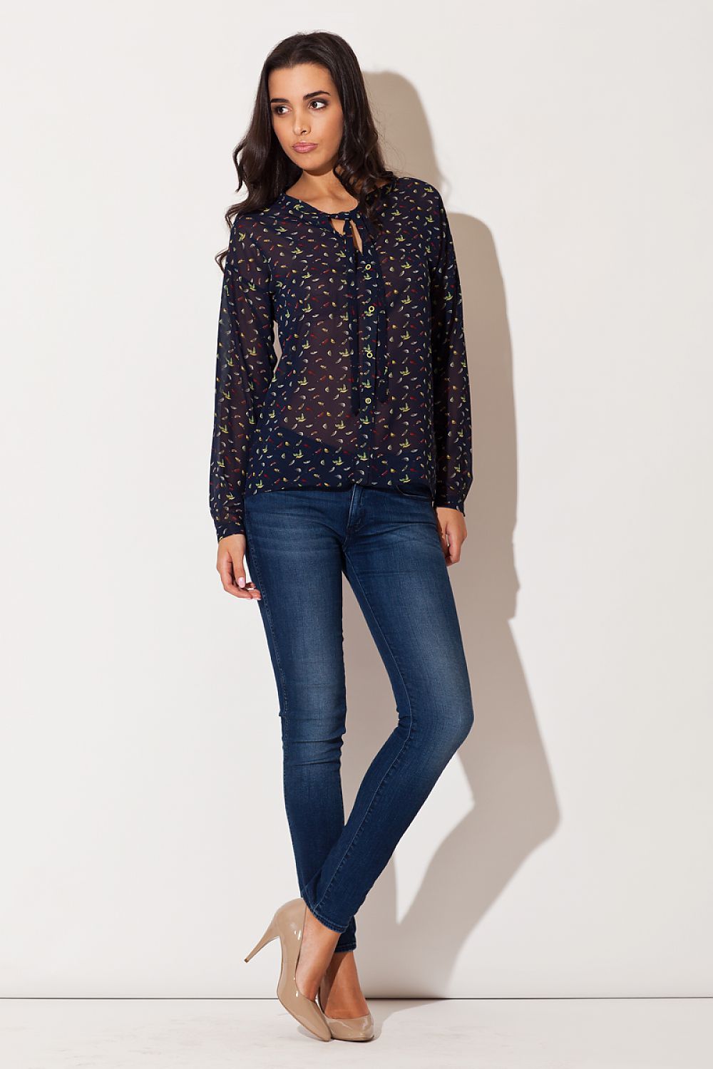 Chemise manche longue model 44034 Katrus