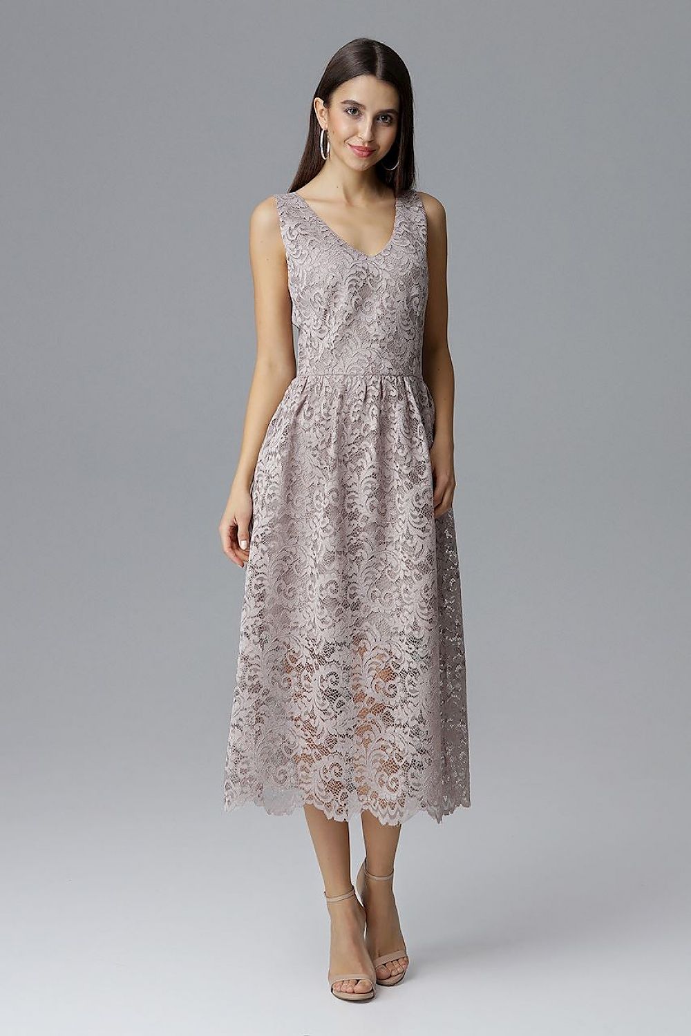 فستان سهرة موديل 126207 فيجل