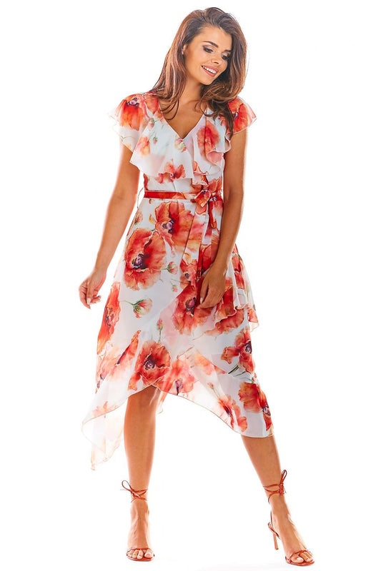 Robe de cocktail model 133674 awama