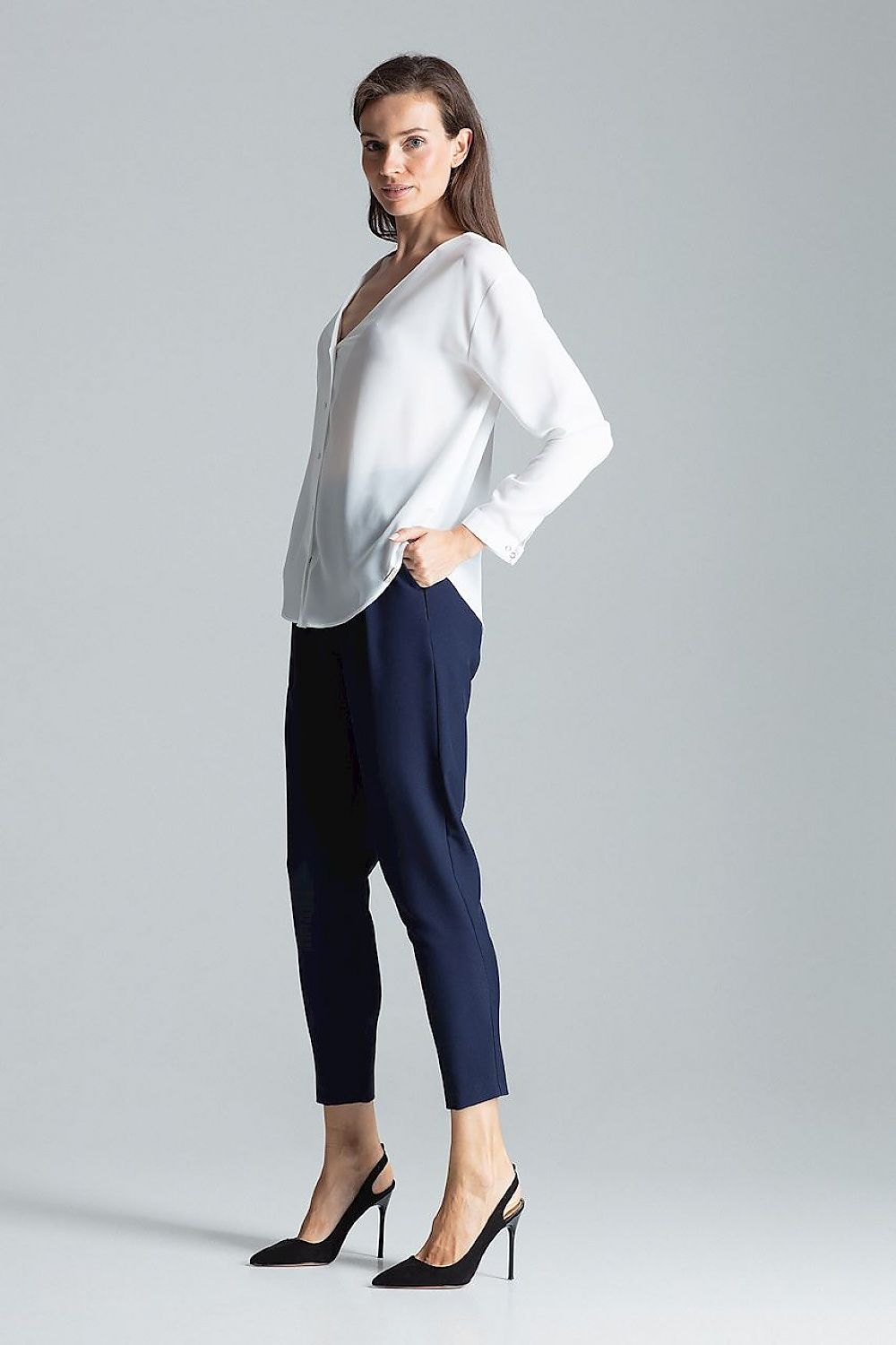 Chemise manche longue model 135813 Figl