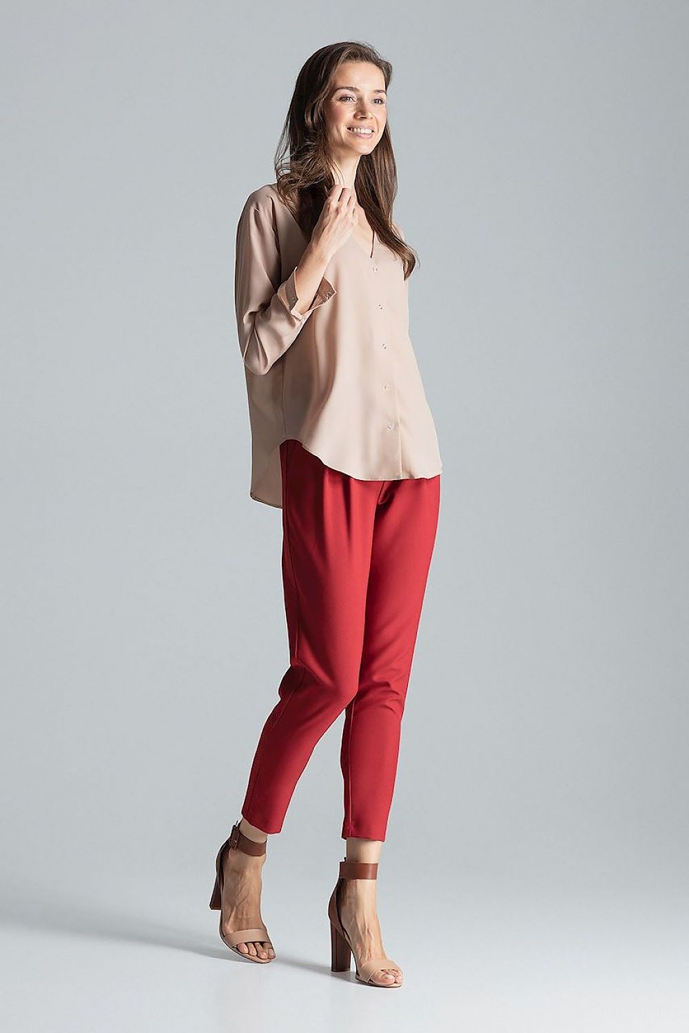 Chemise manche longue model 135813 Figl
