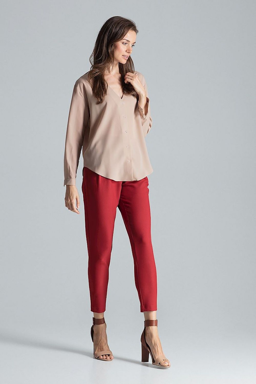 Chemise manche longue model 135813 Figl