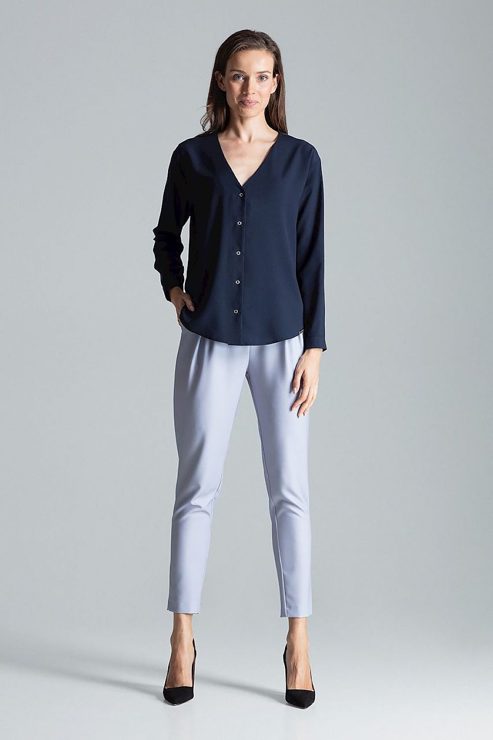 Chemise manche longue model 135813 Figl