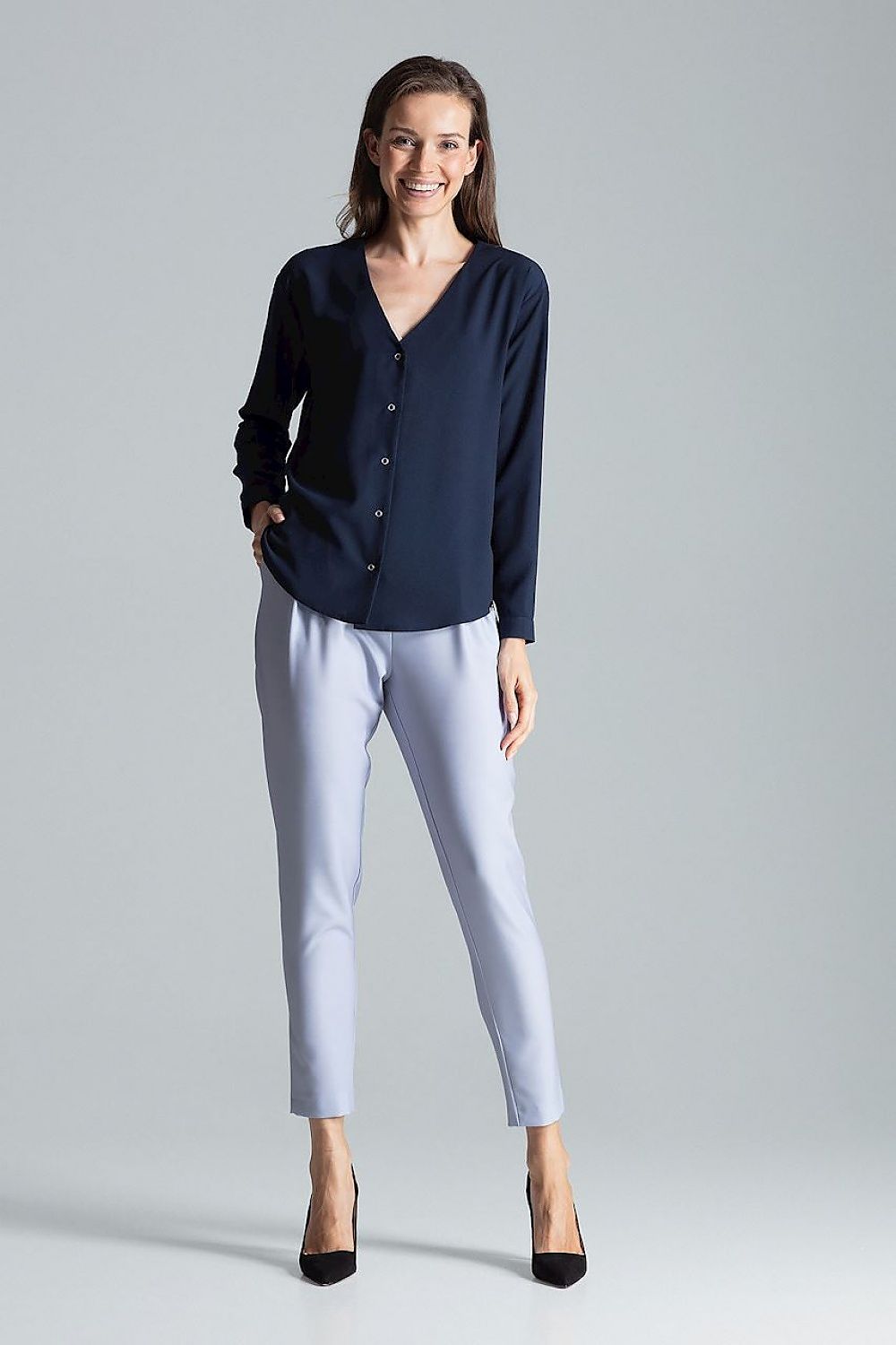 Chemise manche longue model 135813 Figl