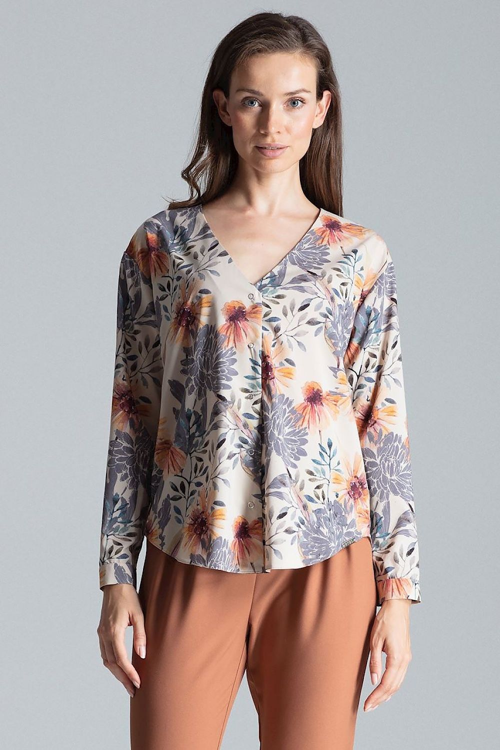 Chemise manche longue model 135813 Figl