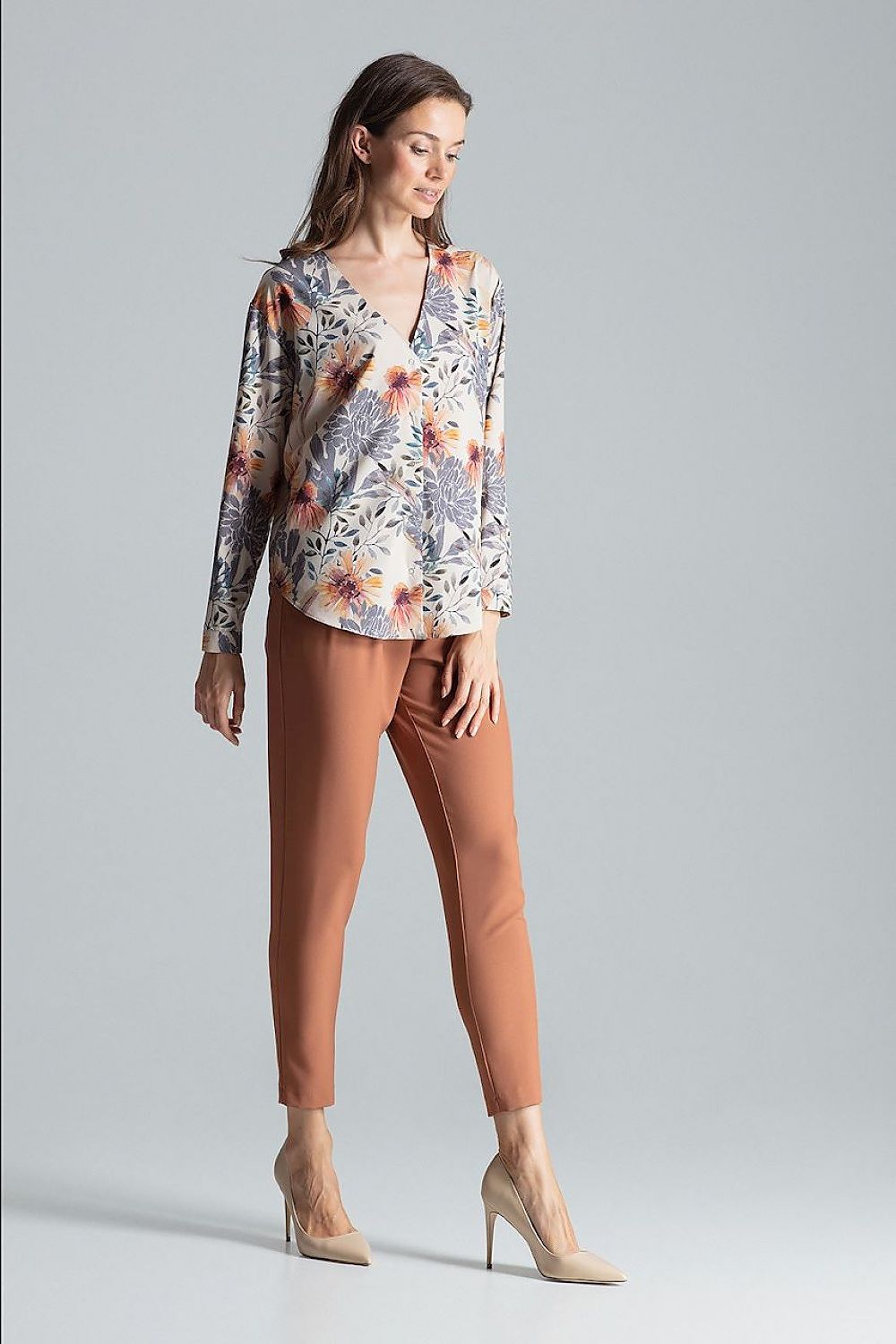 Chemise manche longue model 135813 Figl