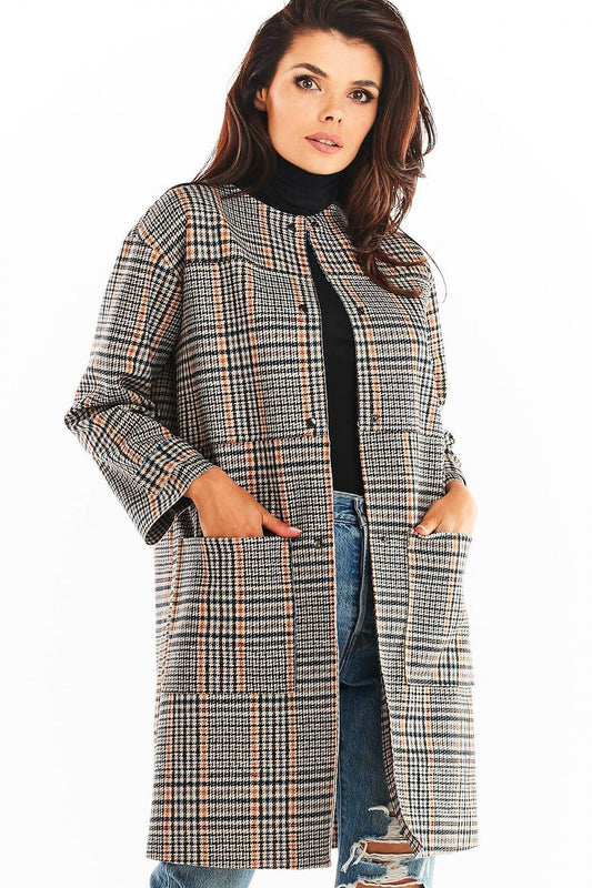 Manteau model 148982 awama