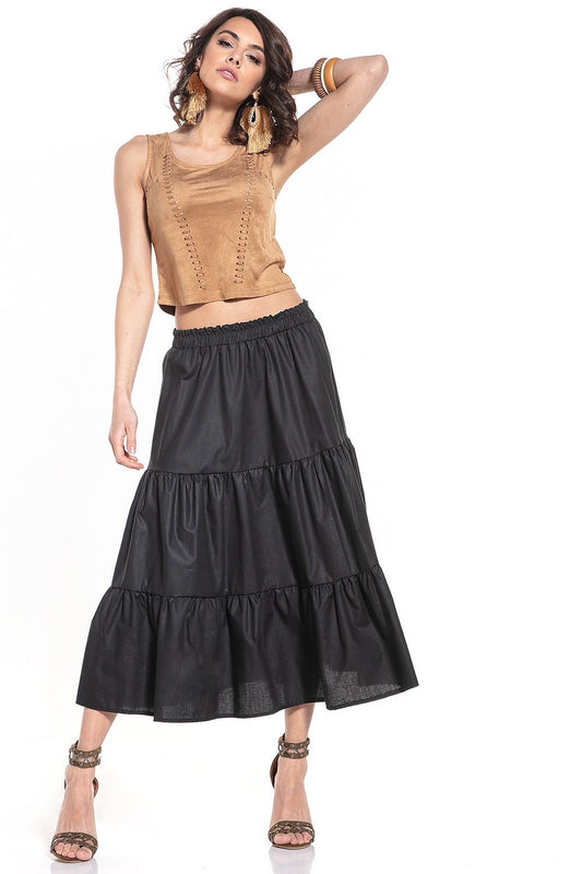 Jupe longue model 152907 Tessita