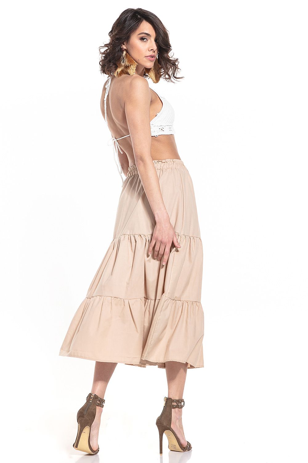 Jupe longue model 152907 Tessita