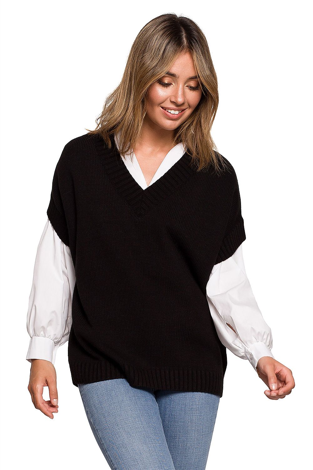Vest model 157588 BE Knit